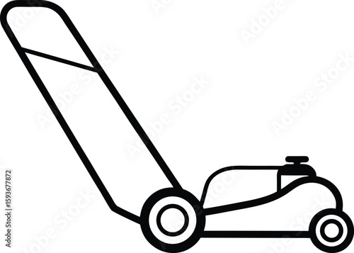 hand drawn vector illustration of a truck