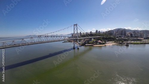 Aerial view of Florianópolis - Santa Catarina - Brazil