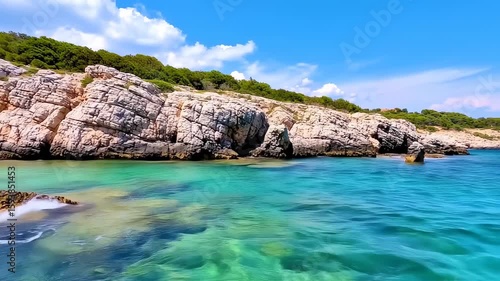 Azure Waters & Rocky Coastline: A Mediterranean Paradise Unveiled