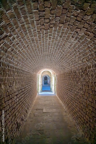 Quadro em tela fort clinch, fernandina beach, amelia island