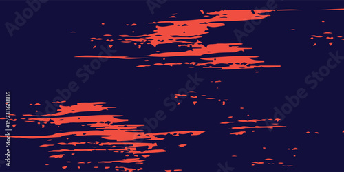 Halftone dots red and blue color pattern gradient grunge texture background. grunge vector modern concept eps10