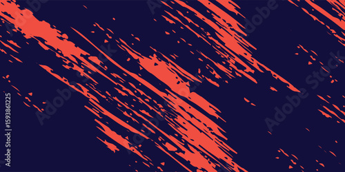 Halftone dots red and blue color pattern gradient grunge texture background. grunge vector modern concept eps10