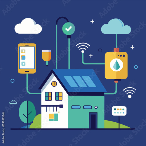 AI Smart Meter System Automatically Adjusting Home Energy Usage