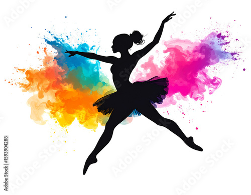 ballet dancer silhouette