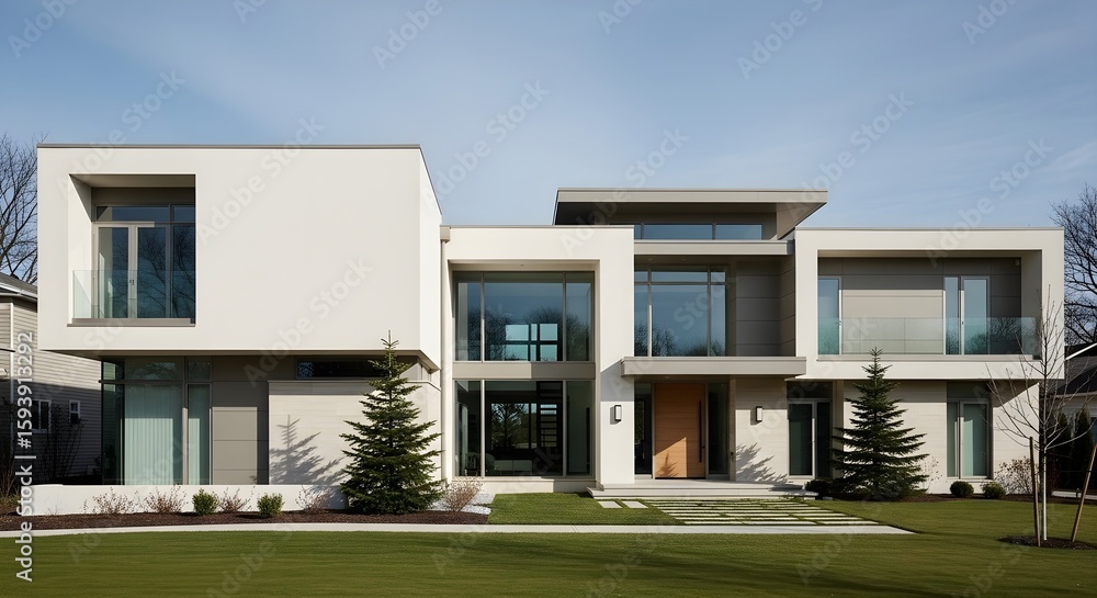 Modern Ranch House Exterior
Contemporary Single-Story Home
Mid-Century Modern Architecture
Luxury Suburban House Daytime Modern Ranch House Exterior
Contemporary Single-Story Home
Mid-Century Modern Architecture
Luxury Suburban House Daytime