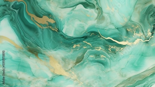 Flowing abstract blue wave background with soft texture and fluid design