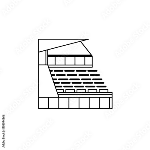 Stadium Seating Outline: Architectural Icon