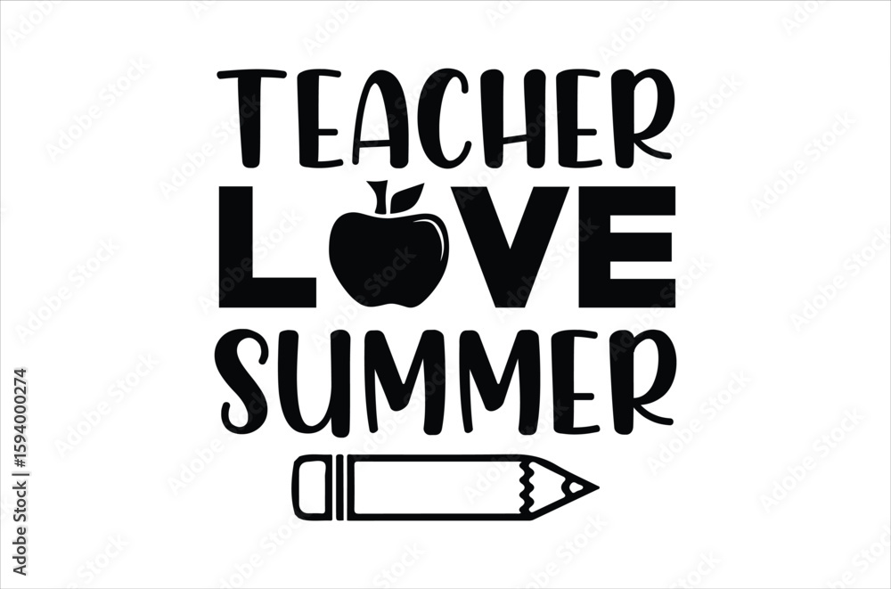 Fototapeta premium Teacher svg, Teacher Quotes T-shirt, Back To School, Hello School Shirt, School Shirt for Kids, Retro Kindergarten School svg, Cricut Cut Files