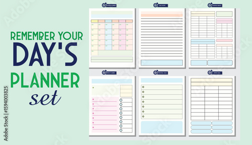 Ultimate Daily Planner Set for Organized Living