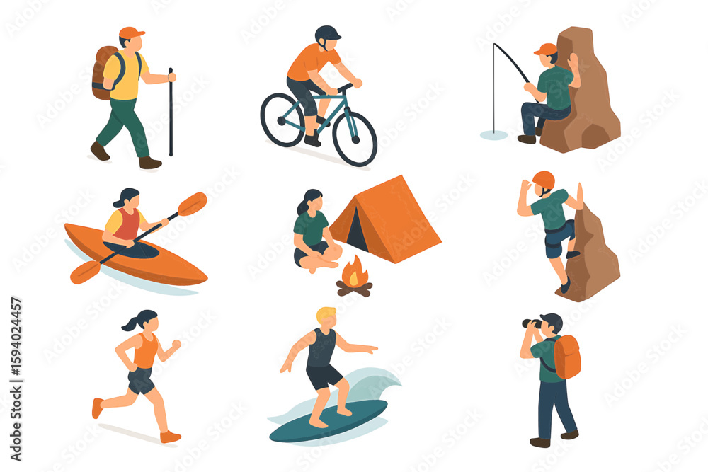 Fototapeta premium Outdoor Activities