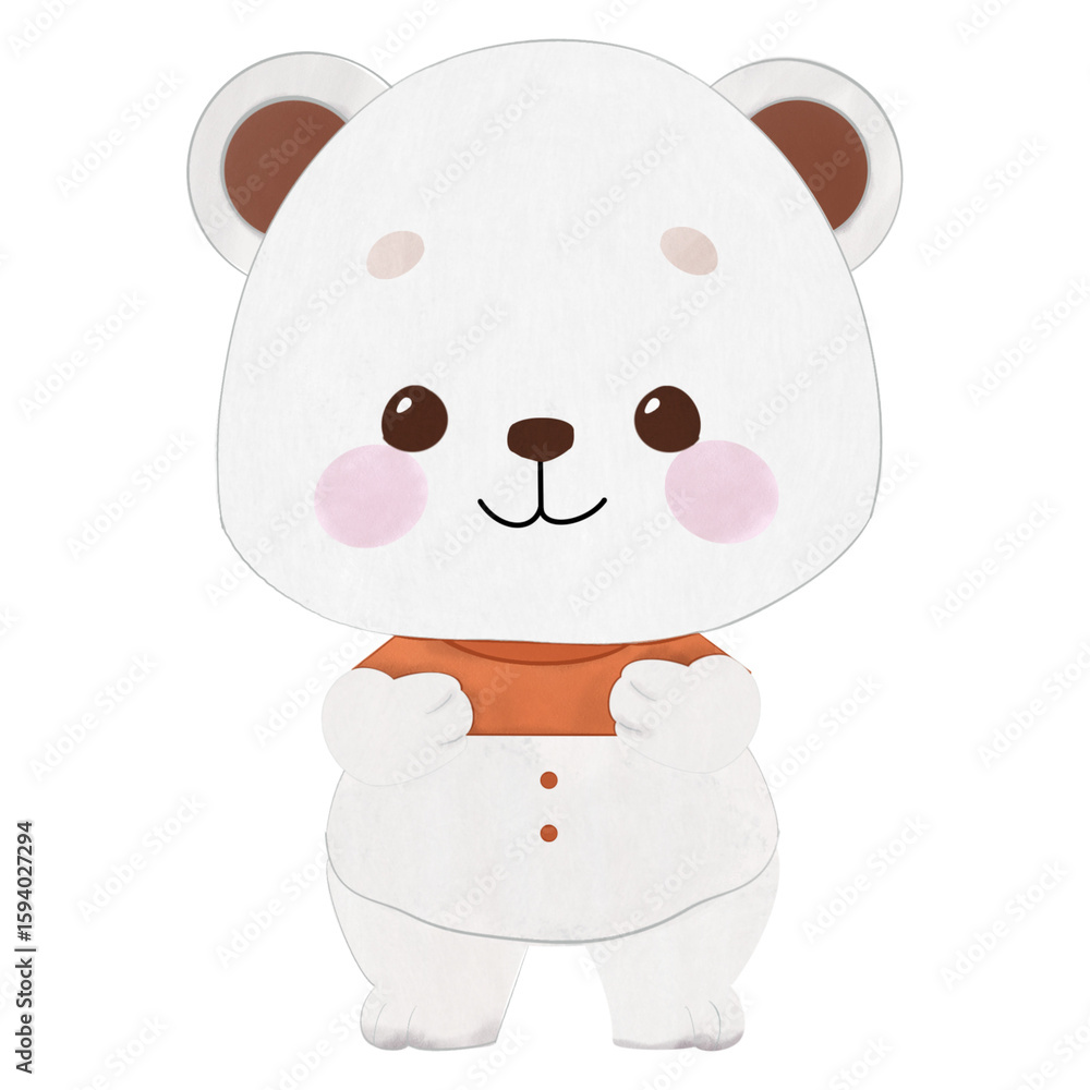 Obraz premium Little bear baby