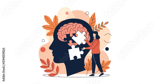 Understanding cognitive processes and mental well-being through visual metaphors for thought