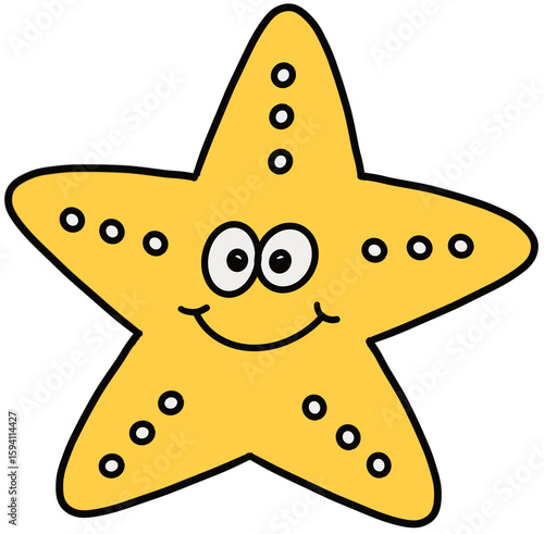 cute minimal mnster starfish