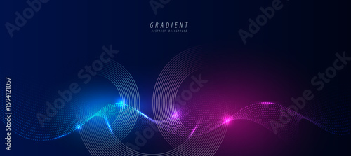 Merging purple-blue core light with space-inspired elegance.