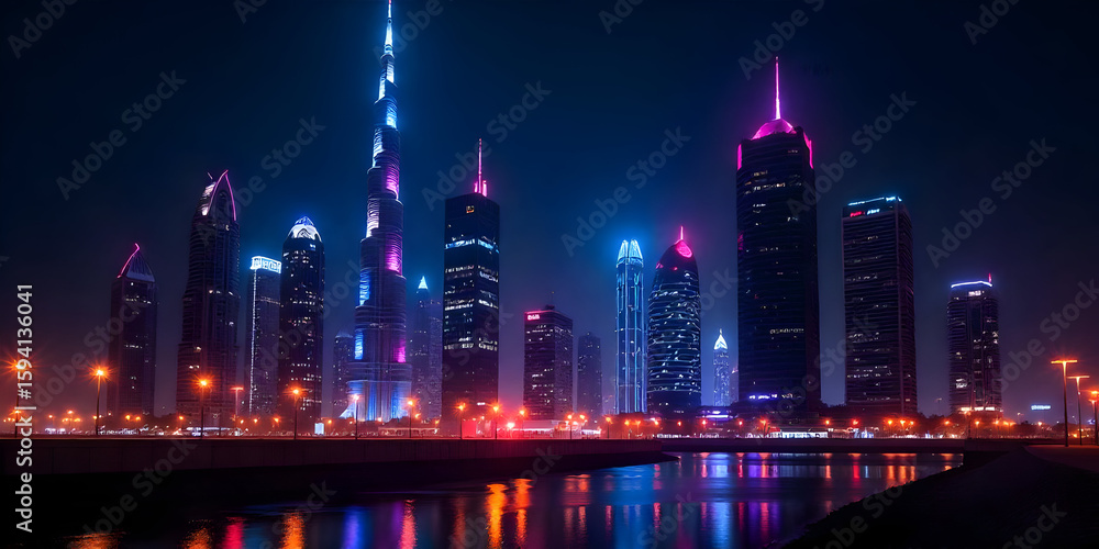 Obraz premium modern office buildings