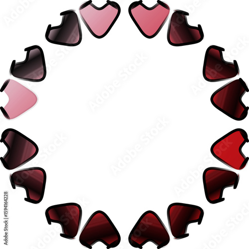 Abstract Gradient Light Mandala Set – Psychedelic Digital Ornaments for Trendy T-Shirts, Futuristic Streetwear, and Contemporary Print Design