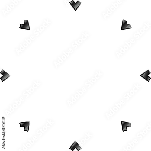 Abstract Gradient Light Mandala Set – Psychedelic Digital Ornaments for Trendy T-Shirts, Futuristic Streetwear, and Contemporary Print Design