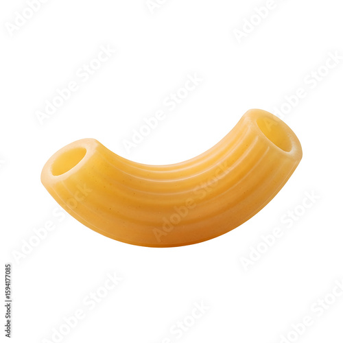 Single Elbow-Shaped Pasta Light Tan Color.