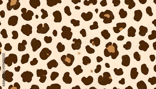 Beige and brown leopard print pattern (1)
