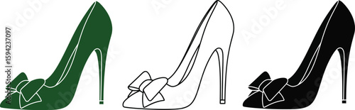 Shop elegant high heel shoes with bow designs for women's fashion and style trendy footwear collection