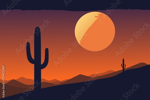 cactus in desert