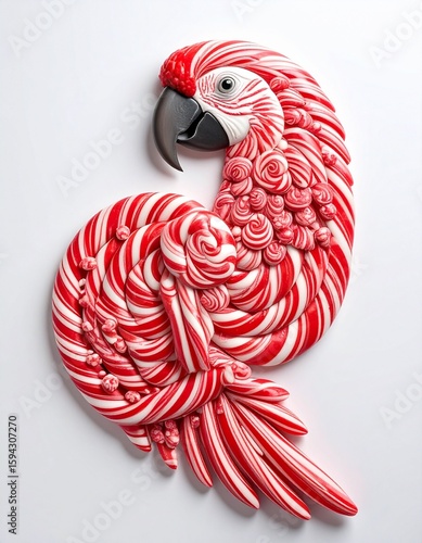 red and white chocolate candy