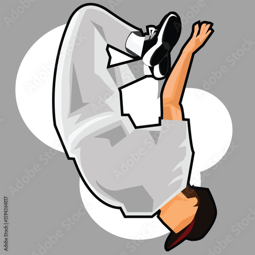 B-boy dance moves
