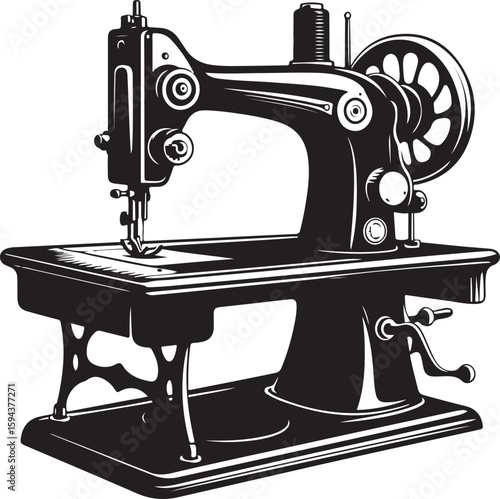 vintage sewing machine