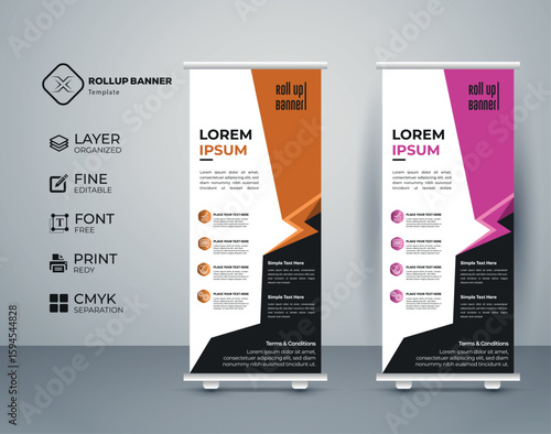 Rollup Banner Template Editable