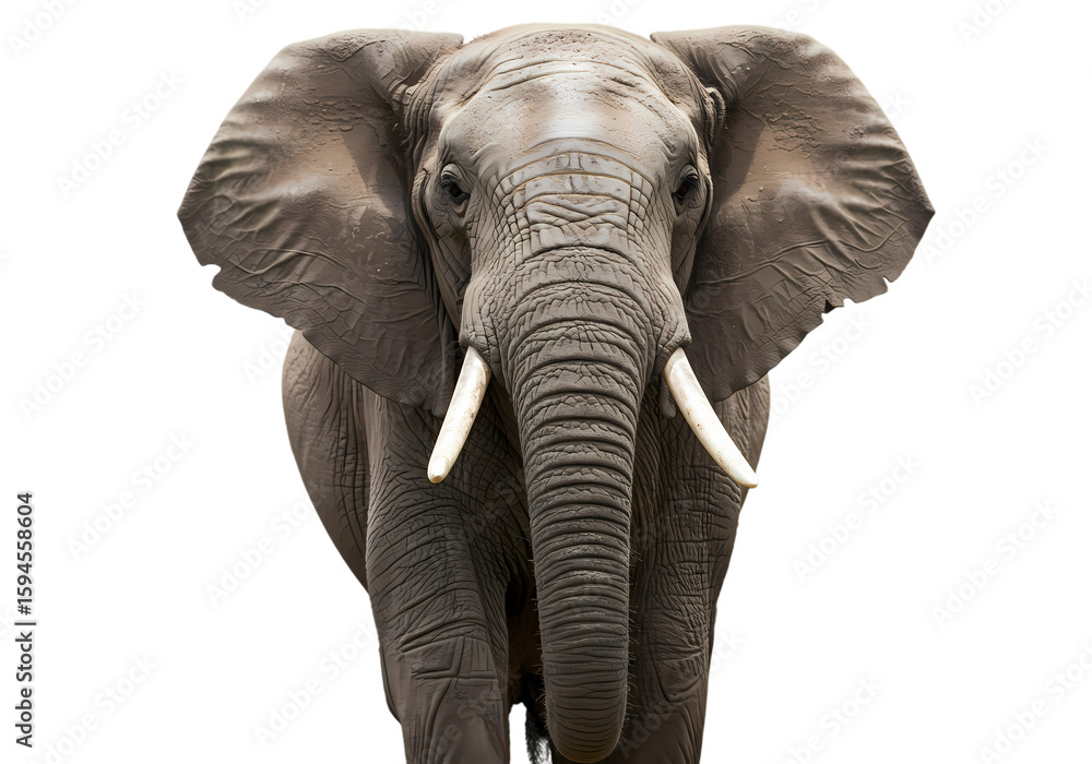 Obraz premium African Elephant Majestic Presence in the Wild