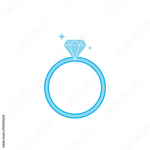Diamond Ring Icons Jewelry, Engagement, Wedding, Bling, Sparkle