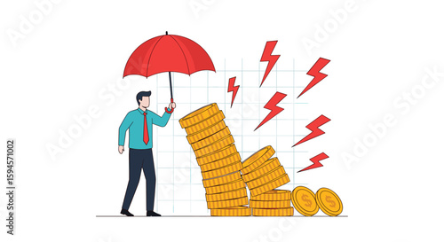 Financial protection against economic downturns safeguarding investments from market volatility and instability