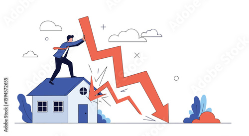 Financial crisis threatens homeowner stability amidst economic downturn