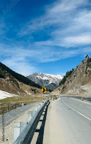 Wallpaper Mural Winding Road Through the Himalayas – Sonmarg, Kashmir Torontodigital.ca