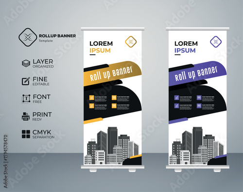 Rollup Banner Template Editable