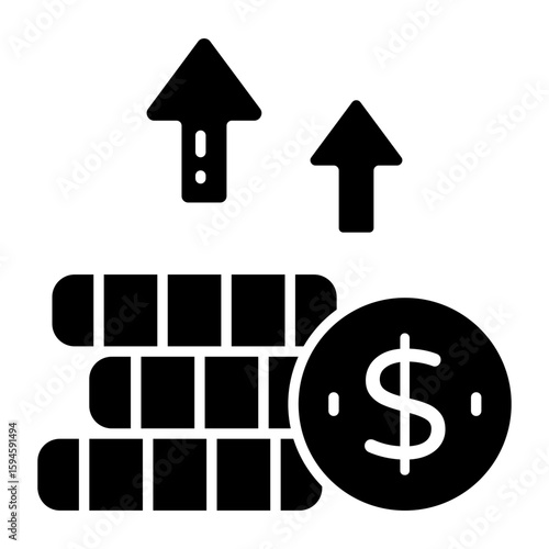 Perfect design icon of high dollar value