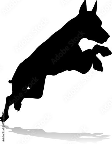 Dog Silhouette Pet Animal