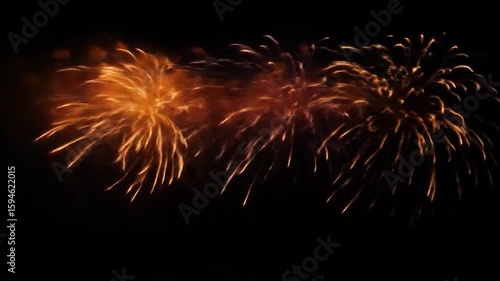 Wallpaper Mural Spectacular Fireworks Display at Night Torontodigital.ca