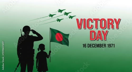 Celebrating Victory Day Bangladesh December 16 1971 Patriotic Celebration