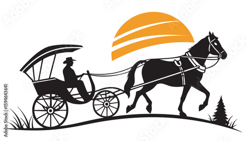 horse and carriage