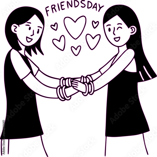 Happy Friendsday with Heartfelt Bond