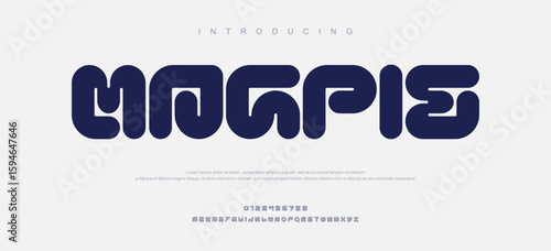 modern bold style logo font alphabet letter. Elegant arabian classic lettering. Typography arabian sans serif fonts and logos decorative asian design concept. vector illustration