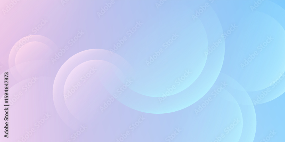 Obraz premium bstract background .blue and pink gradation. circle effect style.