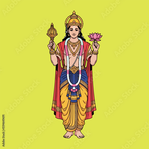 god indra vector