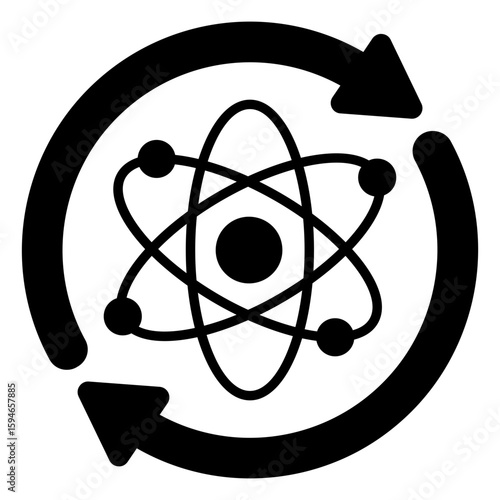 An icon design of science