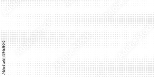 Dot white gray wave light technology texture background. Abstract big data digital concept.