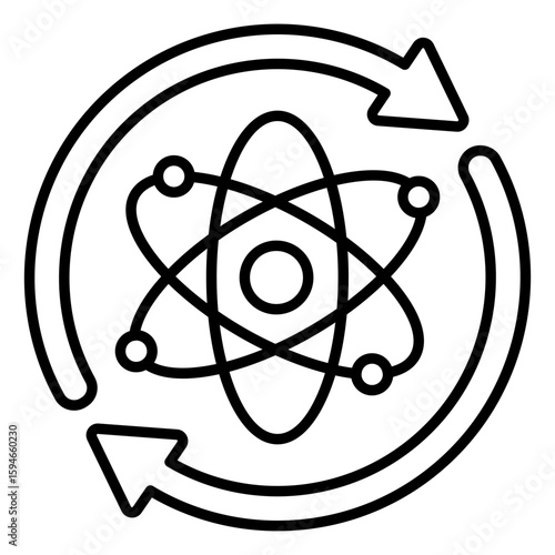 An icon design of science