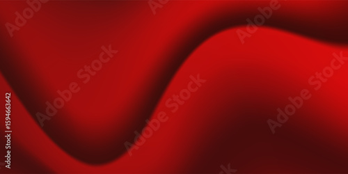 Abstract red and black wave pattern showcasing smooth gradients and dynamic shapes in a bold artistic composition. Vibrant display of swirling red and black hues creates a striking abstract background