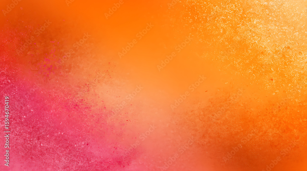 Fototapeta premium Abstract Orange and Pink Color Splash Background