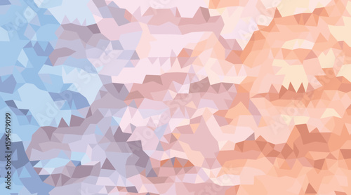 Geometric Pastel Gradient abstract background